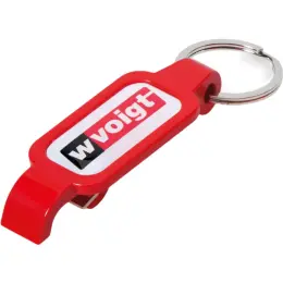 Altitude Moonshine Dome Bottle Opener Keyholder Red Branded